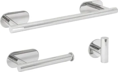 Produktbild von Bad-Accessoires-Set THOMAS 40 Chrom