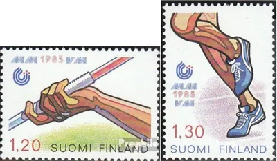 Produktbild von Briefmarken Finnland 1983 Mi 929-930 (kompl.Ausg.) postfrisch Sport
