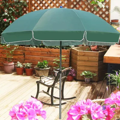 Immagine prodotto di Ombrellone da giardino verde regolabile con protezione UV