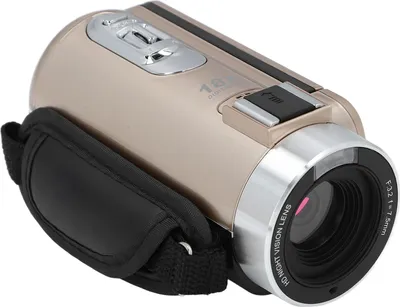 Zdjęcie produktu dla Kamera wideo, kamera, rejestrator cyfrowy, Full HD 1080P, 30 MP, 3,0 cala, obrót o 270 stopni, LCD, 18-krotny zoom, przeciwwstrząsowy, złoty