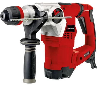 Zdjęcie produktu dla Einhell TE-RH 32 4F Kit, SDS Plus, Czarny, Czerwony, Stal nierdzewna, 3,2 cm, 4100 RPM, 850 RPM, 5 J