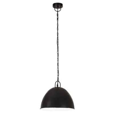 Produktbild von vidaXL Hängelampe Vintage Industriestil 25 W Schwarz Rund 31 cm E27
