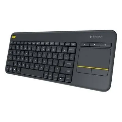 Obrázek produktu pro Logitech K400 Plus, Mini, Bezdrátový, RF bezdrátový, QWERTY, Černá
