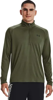 Image de Under Armour Ua Tech 2.0 1/2 Zip - marine od green, Taille:XS