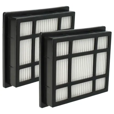 Produktbild von vhbw 2 Staubsaugerfilter kompatibel mit Nilfisk One BB10P05A Staubsauger - HEPA-Filter Schwarz Weiß