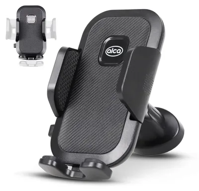 Produktbild von alca® Handyhalterung mit Haken Lüftungsgitter 360° drehbar 4,6-6,8" Telefonhalter universell kompatibel mit allen Smartphones