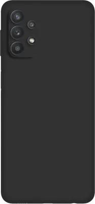 Produktbild von cofi1453® Silikon Hülle Basic kompatibel mit Samsung Galaxy A32 (A325F) 4G Case TPU Soft Handy Cover Schutz Schwarz