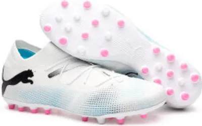 Produktbild von Puma FUTURE 7 MATCH MG PUMA WHITE-PUMA BLACK-POISON P 44