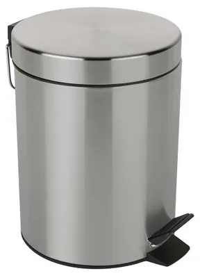 Obrázok produktu pre Spirella 7610583163967, 5 L, Kolo, Oceľ, Oceľ, Pedál, Oceľ