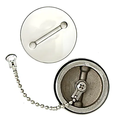 Produktbild von Ersatzdeckel mit Kette  1 1/2 Zoll
