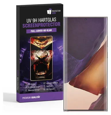Produktbild von 6x UV-Liquid 9H Panzerglas für Samsung Galaxy Note 20 Ultra 3D KLAR echtes Tempered Panzerhartglas Schutzglas Displayschutz Panzerfolie Schutzfolie Screen Protector