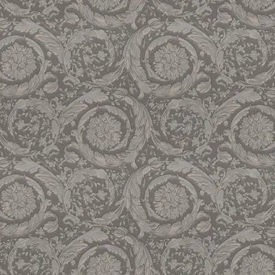 Zdjęcie produktu dla A.S. Creation Versace 3 | 935836 | Tapeta z włókniny w kwiaty | 0.70 m x 10.05 m | Brązowy