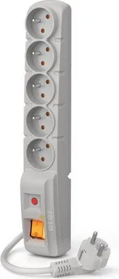 Image de Bande de protection contre les surtensions Acar F5 5,0m gris
