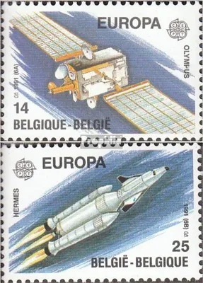 Produktbild von Briefmarken Belgien 1991 Mi 2458-2459 (kompl.Ausg.) postfrisch Europäische Weltraumfahrt