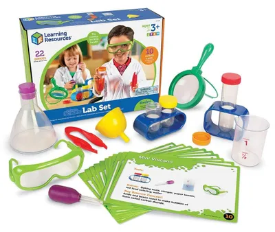 Produktbild von Learning Resources Wissenschaft Spielzeug Mein erstes Labor Set für Kinder