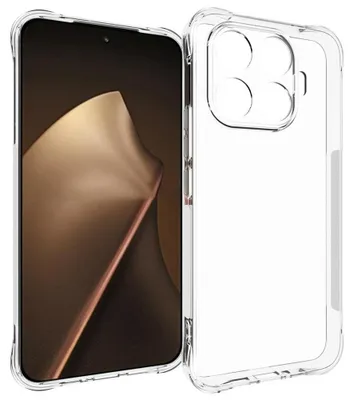 Produktbild von Coverup TPU Back Cover mit AirBag Corners - Xiaomi 17T Pro Hülle - Transparent
