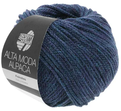 Produktbild von Lana Grossa - Alta Moda Alpaca 0036 petrol/royal meliert