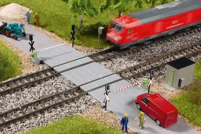 Produktbild von Auhagen 44649 Bahnübergang-Halbschranke Spur N in