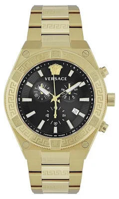 Produktbild von Versace Herren Uhr Armbanduhr Chronograph Sporty GRECA VESO00922 Edelstahl