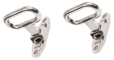 Immagine prodotto di Maniglia pieghevole - Acciaio inossidabile - Per camper/camion/autobus - A un gradino - 1 pezzo/2 pezzi - Argento - Maniglia per porta