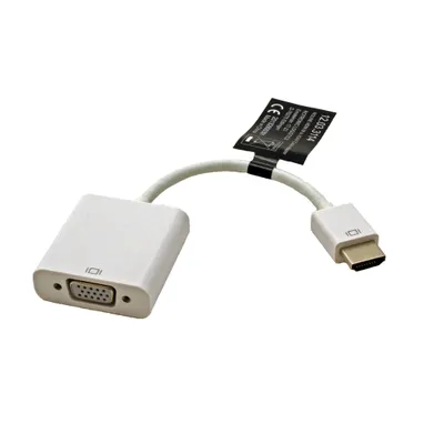 Obrázek produktu pro ROLINE HDMI-VGA Cableadapter, 0,15 m, VGA (D-Sub), HDMI Typ A (standardní), Samec, Samice, 1920 x 1080 px