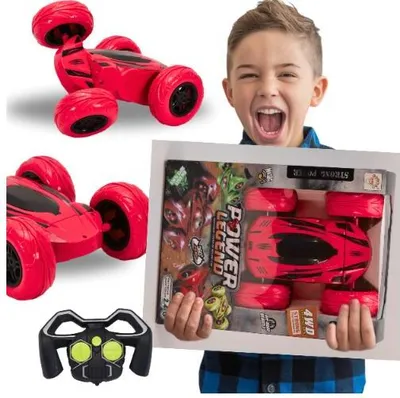 Immagine prodotto di Lolex | RC Drift Car Twister - 16x19x7 cm - Acrobatico - Ideale per i bambini - Telecomandato