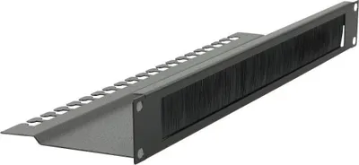 Produktbild von LOGON RAO210BL, Kabelmanagementtafel, Metall, Schwarz