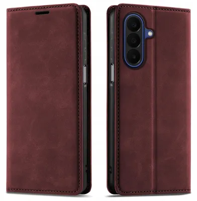 Immagine prodotto di ETUI Z KLAPKĄ do Samsung A27 5G Zamykane Magnetyczne Skórzane + Szkło 9H