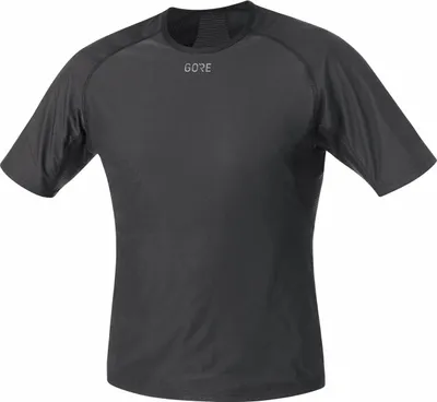 Produktbild von T-shirt Gore M Windstopper Base Layer Herren kurz schwarz größe L 100024-9900-L