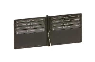 Produktbild von LEAS Dollar Clip Geldscheinklammer Geldklammer Money Clip extra dünn Echt-Leder, schwarz Special Edition