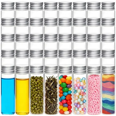 Immagine prodotto di Set di 40 provette con tappo a vite da 50 ml per progetti creativi