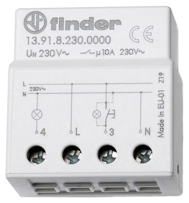 Produktbild von Finder Series 13 - Elektronischer Stromstoßschalter
