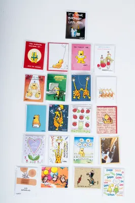 Produktbild von 252x Grußkärtchen Grußkarten Mini-Postkarten Glückwunschkarten Geschenkkarten