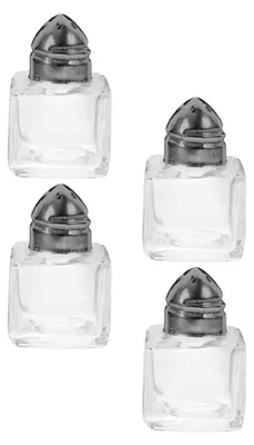 Produktbild von Glas-pfeffer-set 4 Flaschen Deckel Gewürzdosen Leicht Zu Reinigen Für Den Haushalt