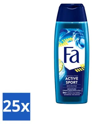 Immagine prodotto di 25 spray deodoranti "Fa Men Active Sport" - 150 ml - confezione - 25 pezzi