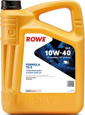 Produktbild von Rowe Hightec Formula SAE 10W-40 TS-Z Zweiradöl, 5l