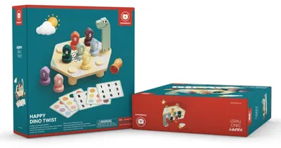 Zdjęcie produktu dla Gra do nauki kolorów i liczb Dino