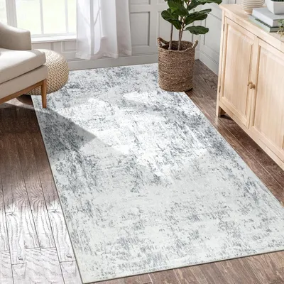 Produktbild von Abstract Teppich 80 x 150 cm - Rutschfest und Waschbar für Wohnzimmer und Schlafzimmer