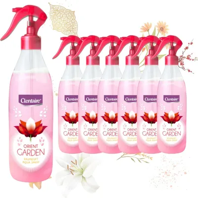 Produktbild von CLENTAIRE Lufterfrischer & Textilerfrischer Orient Garden 12 x 425ml