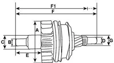 Obrázok produktu pre Remenica - vhodná pre: Bosch 1126600367 / 1126600599 / 1126600968 - Bosch 1126600364