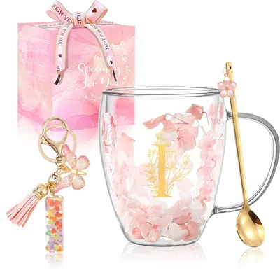 Obrázok produktu pre Dvojstenné kávové poháre - Latte Macchiato poháre - Borosilikátové sklo - Odolné voči teplu - Osobný pohár - Vhodné na horúce/studené nápoje