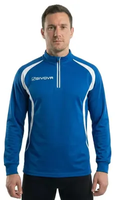 Image de L|Givova 1/2-Zip Maillot de course homme LR05-0002