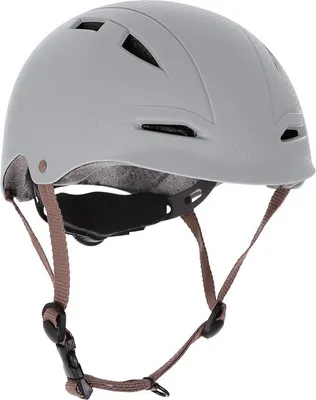 Produktbild von Kikkaboo Kinder-Schutzhelm 46 - 56 cm mit 9 großen Öffnungen verstellbare Gurte grau