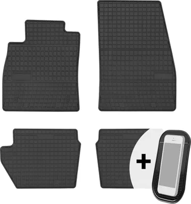 Produktbild von Gummimatten Auto Fußmatten Automatten Passgenau 4-teilig Set - passend für Ford Fiesta Mk7 ab 2017