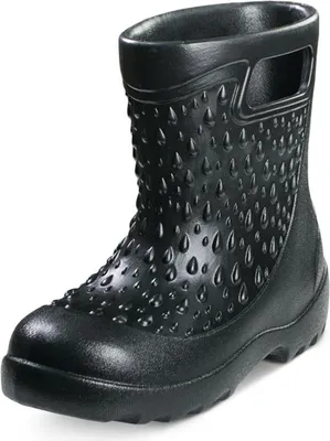 Produktbild von TAMS® Kinder Gummistiefel "Jumpers" aus leichtem EVA Schwarz 26/27