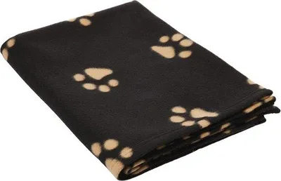 Productafbeelding van Fleecedeken 100x70 cm voor Honden en Katten - Zwart