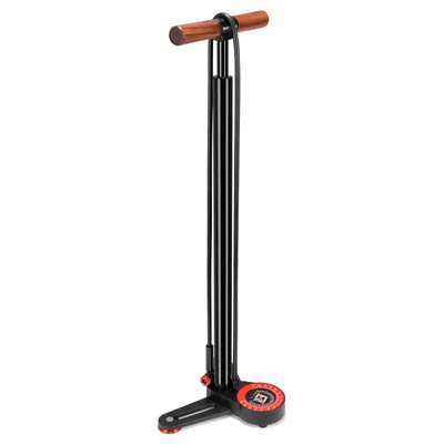Produktbild von ROCKBROS Stand Fahrradpumpe Schrader Presta 240PSI mit Manometer Luftpumpe Fahrrad Pumpe für Motorrad, E Bike Silber
