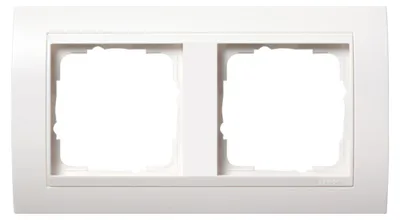Image de Gira 0212803 Cadre de finition double blanc pur pour Event blanc pur