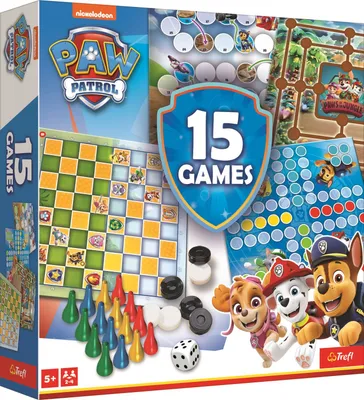 Zdjęcie produktu dla Trefl TREFL PAW PATROL Set of 15in1 games
