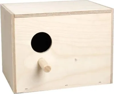 Produktbild von Flamingo Nistkasten Sittiche horizontal, Maße: 20 x 17 x 15 cm